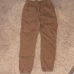 No Boundaries Brown Sweatpants